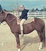 Duane childhood horse